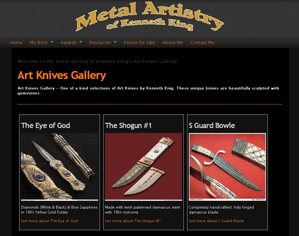 Kenneth King Custom Knives