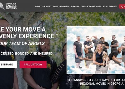 Moving Company Website Design