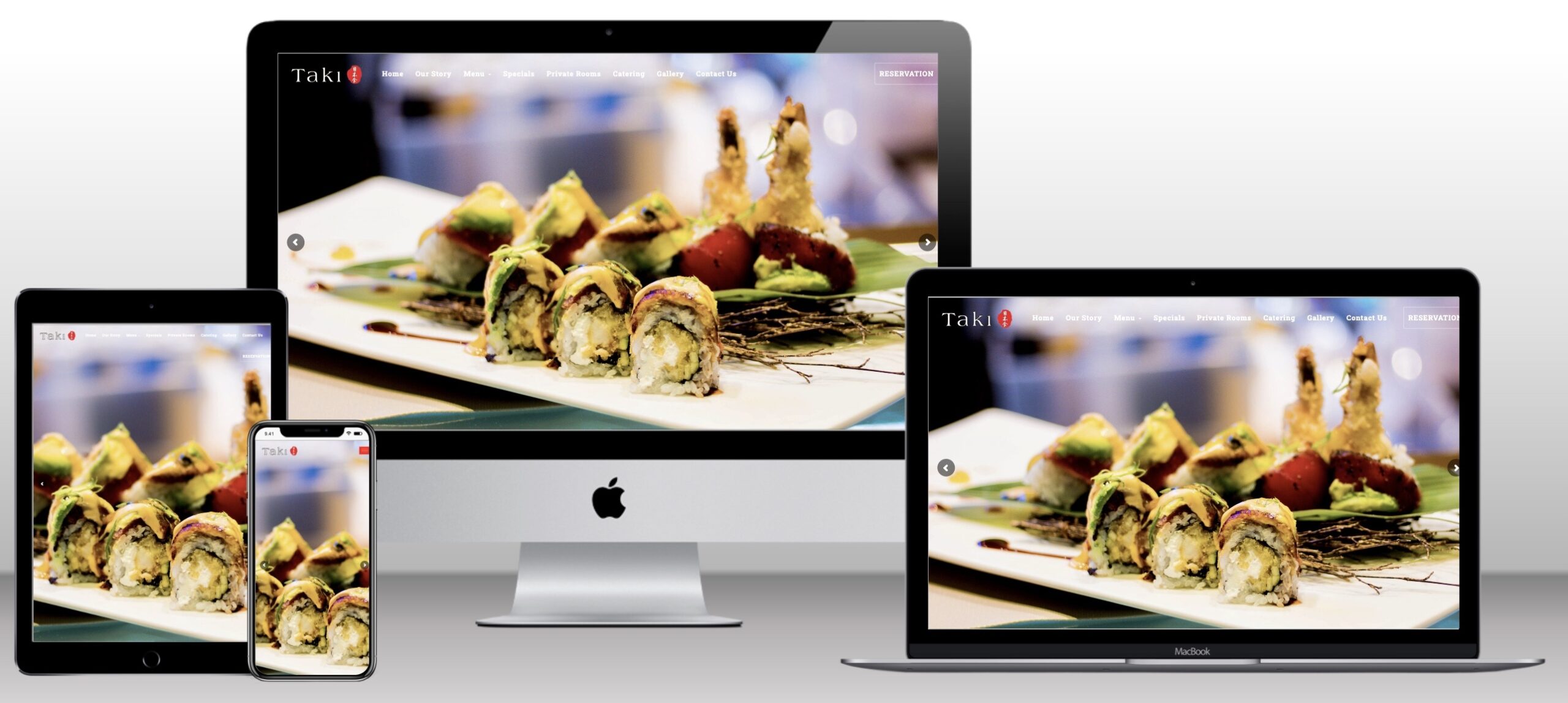 restaurant website & marketing